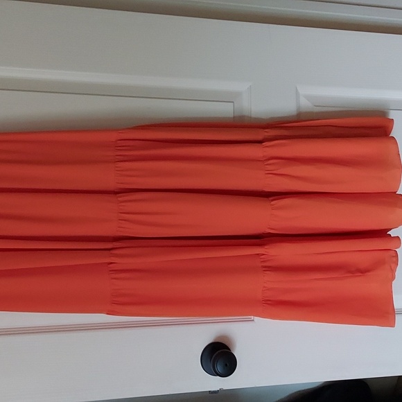 Nanette Nanette Lepore maxi dress, orange, size 8 - Picture 7 of 8